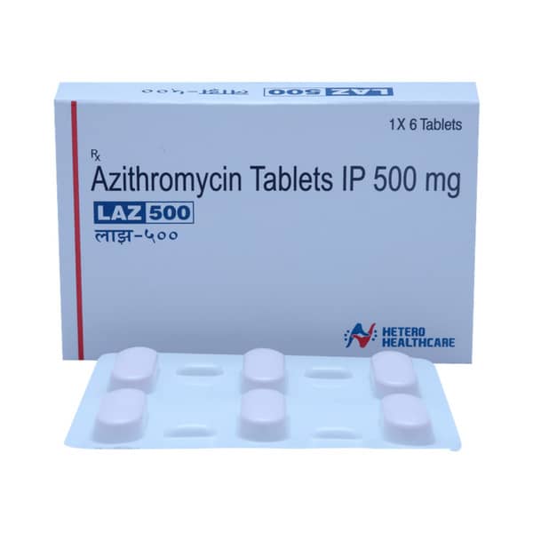 Laz 500mg Strip Of 5 Tablets