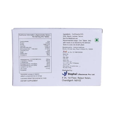 Carq L Strip Of 10 Tablets