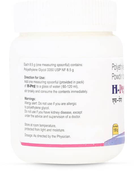H Peg Bottle Of 119gm Powder