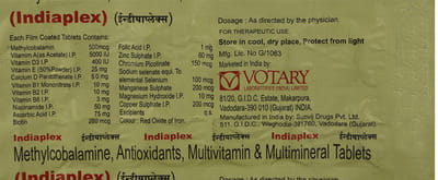Indiaplex Strip Of 10 Tablets