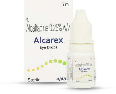 Alcarex Bottle Of 5ml Eye Drops