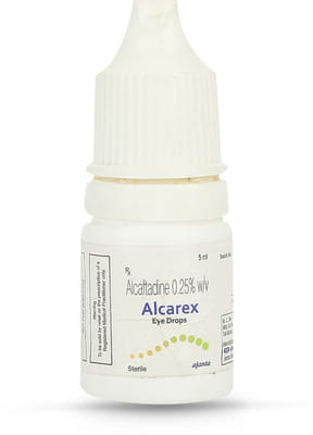 Alcarex Bottle Of 5ml Eye Drops