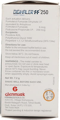 Digihaler Ff 250mcg Box Of 120md Metered Dose Inhaler