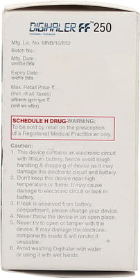 Digihaler Ff 250mcg Box Of 120md Metered Dose Inhaler
