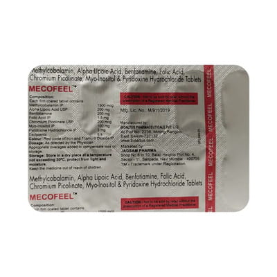 Mecofeel Strip Of 10 Capsules