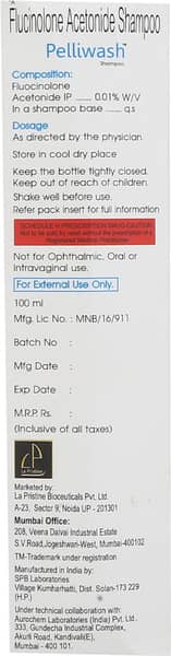 Pelliwash Shampoo 100ml