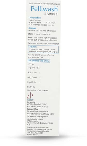 Pelliwash Shampoo 100ml