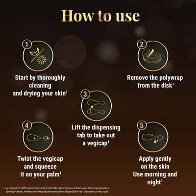 Revibra C10 Pure & Bioactive Vitamin C Cream Reduces Melanin Production Controls Photoaging 28 No'S