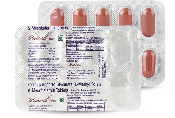 Redwell Strip Of 10 Tablets