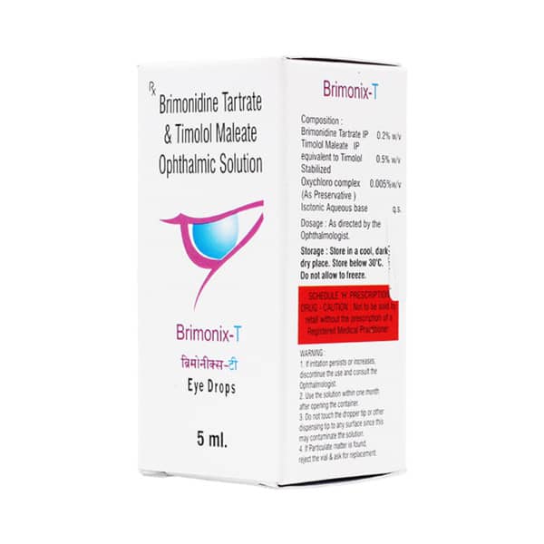 Brimonix T Eye Drop 5Ml