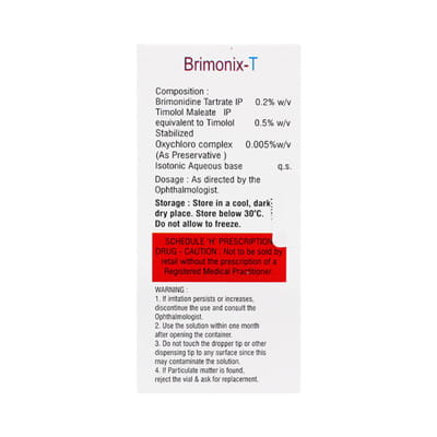 Brimonix T Eye Drop 5ml