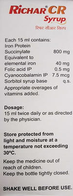 Richar Cr Bottle Of 150ml Syrup