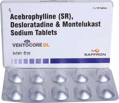 Ventocore Dl Strip Of 10 Tablets