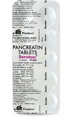 Serutan Strip Of 10 Tablets