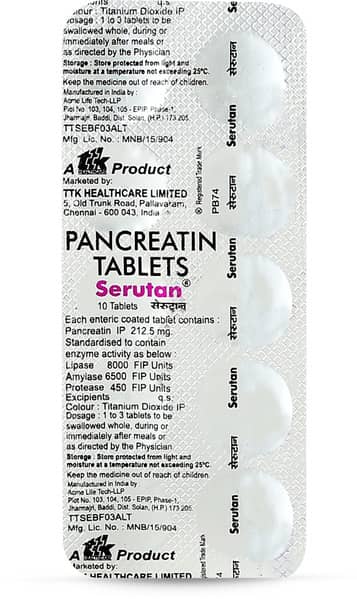 Serutan Strip Of 10 Tablets