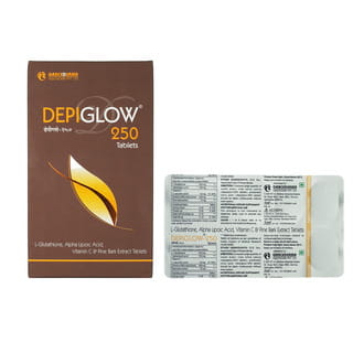Depiglow 250 Strip Of 10 Tablets