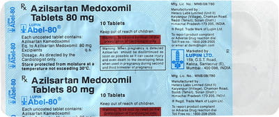 Abel 80mg Strip Of 10 Tablets