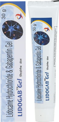 Lidogab Tube Of 30gm Gel