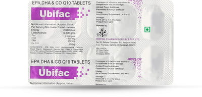 Ubifac Strip Of 10 Tablets
