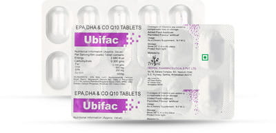 Ubifac Strip Of 10 Tablets