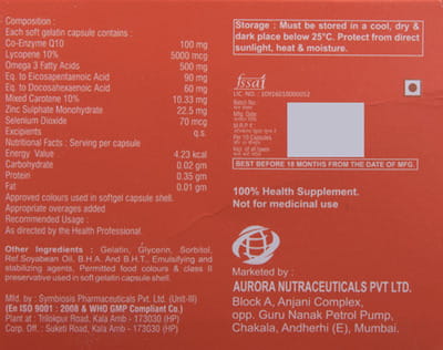 Apurtia Max Strip Of 10 Capsules