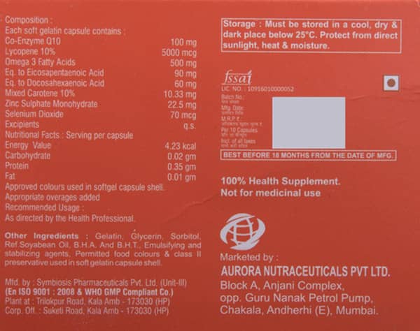 Apurtia Max Strip Of 10 Capsules