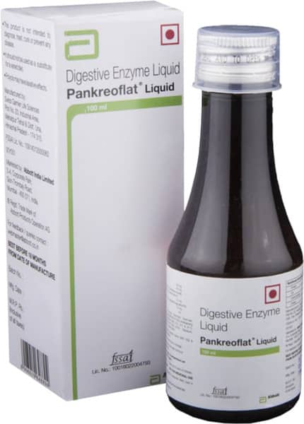 Pankreoflat Bottle Of 100ml Liquid