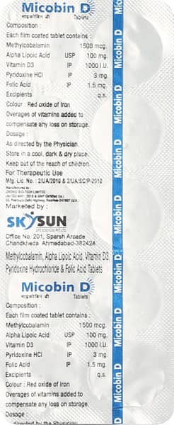 Micobin D Tablet