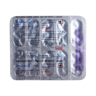 Tendowell Strip Of 10 Capsules