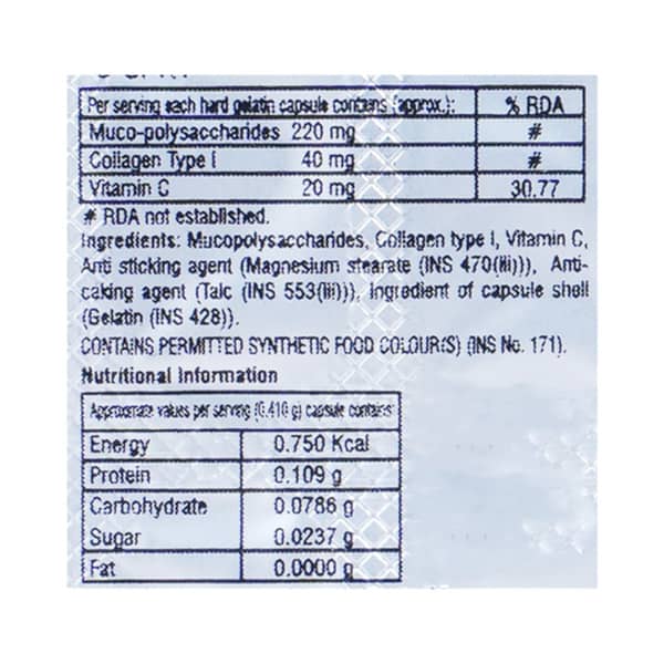 Tendowell Strip Of 10 Capsules