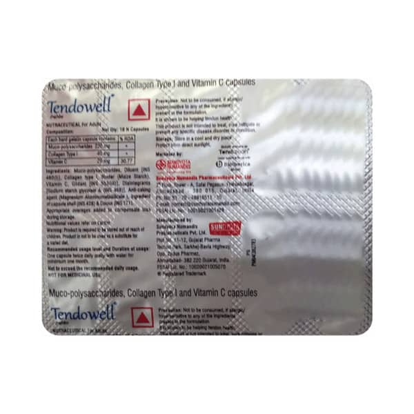 Tendowell Strip Of 10 Capsules