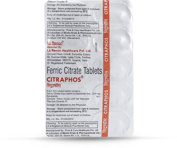 Citraphos Strip Of 10 Tablets