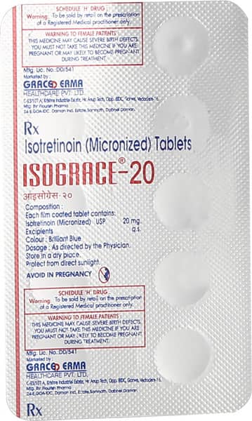 Isograce-20 Tablet