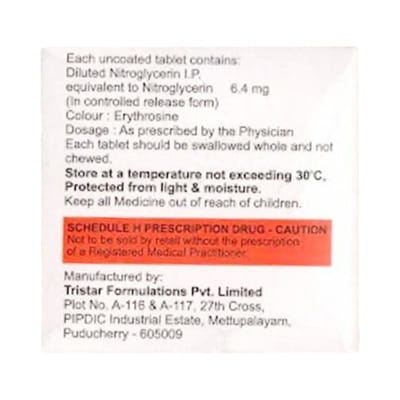 New Gtn 6.4mg Strip Of 10 Tablets