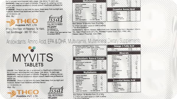 Myvits Strip Of 10 Tablets