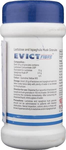 Evict Fibre Jar Of 100gm Granules