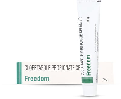 50 ग्राम क्रीम की फ्रीडम ट्यूब