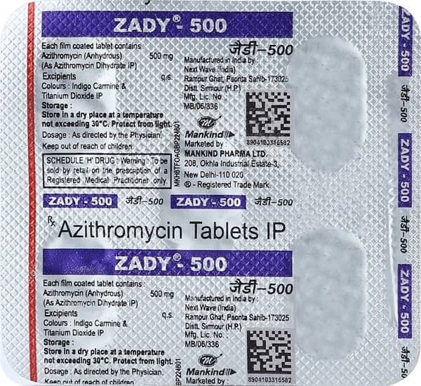 Zady-500 Tablet