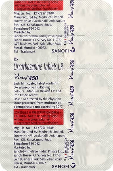 Vinlep 450mg Strip Of 10 Tablets