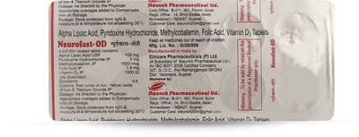 Neurofast Od Strip Of 10 Tablets