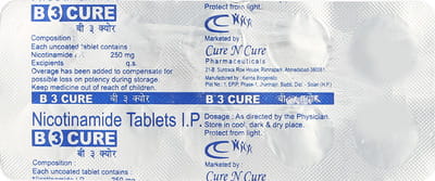 B 3 Cure Strip Of 10 Tablets