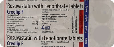 Creolip F Strip Of 10 Tablets