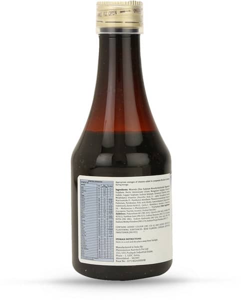 Moktel Bottle Of 200Ml Syrup