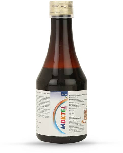Moktel Bottle Of 200Ml Syrup