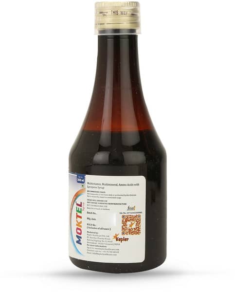 Moktel Bottle Of 200Ml Syrup