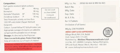 Stelonac Btr Strip Of 10 Tablets