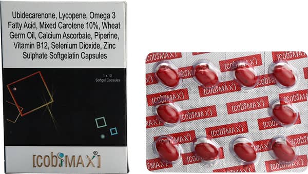 Cobimax Strip Of 10 Softgel Capsules