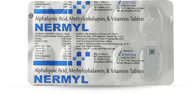Nermyl Strip Of 10 Tablets