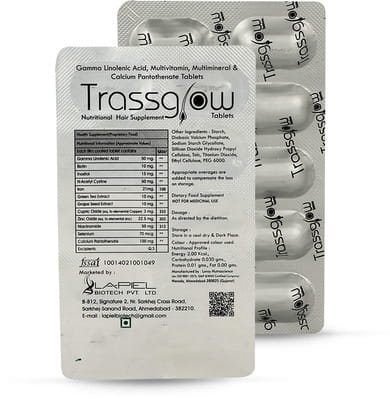 Trassglow Strip Of 10 Tablets