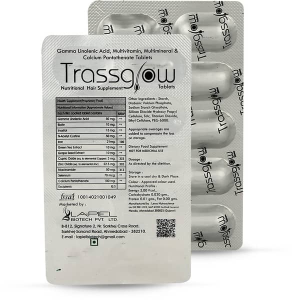 Trassglow Strip Of 10 Tablets